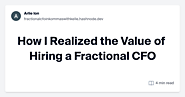 Why I Chose a Fractional CFO: My Business Transformation