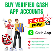 Buy Verified Cash App Accounts - Get Instant Delivery (2024)