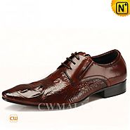 CWMALLS Italian Leather Lace-up Shoes CW716225