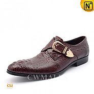 CWMALLS Embossed Leather Dress Shoes CW716208