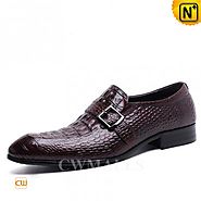CWMALLS Embossed Italian Leather Shoes CW716204