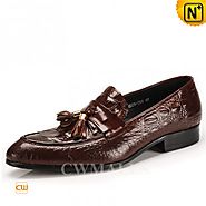 CWMALLS Mens Tassel Leather Penny Shoes CW716211