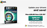 Save now $10 on DriverUpdate Software by AVG.com !