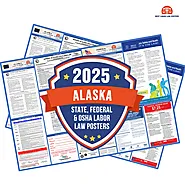 2025 Alaska State and Federal Labor Law Poster - Best Labor Law Posters