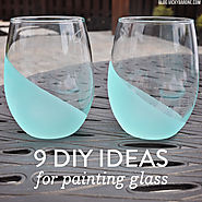 9 DIY Ideas for Painting Glass - Vicky Barone