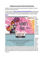 Go Balloons Launches Father’s Day 2016 Daddy & Me Contest