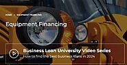 Equipment Financing | Business Equipment Financing Made Easy