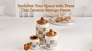 Declutter Your Space with These Chic Ceramic Storage Pieces