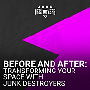 Reliable Junk Removal & Garage Cleaning | Junk Destroyers