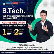 B.Tech. CSE in Data Science Admissions Open for the Session 2025-26 at K.R. Mangalam University