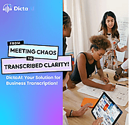 Effortless AI Audio Transcription by DictaAI