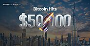 Bitcoin Hitting up to $50,000: Another Great Reason to Invest in Real Estate with Crypto Currency