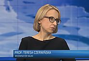 Telewizja Republika - prof. Teresa Czerwińska (wiceminister nauki) - Ekonomia Raport CZ.1 2016-04-14