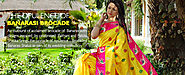 Banarasi Shalu Silk Sarees for Online Shopping