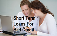 Short Term Loans For Bad Credit Great Scheme And Fast Approval