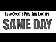 Payday Loans For Low Credit People In Canada Same Day Approval