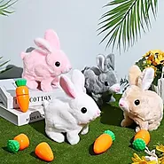 With its realistic movements and cheerful design, this walking rabbit encourages active play and helps develop motor ...