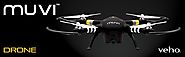 Veho Muvi Drone UAV Quadcopter with 1080p HD built in camera, Satellite Navigation and Live view APP