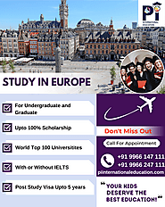 Unlock Your Future: Study in Europe with PI International Education!