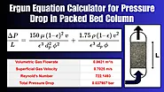 Pressure Drop Calculations with Our Ergun Equation Calculator