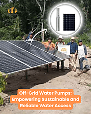 Off-grid water pumps