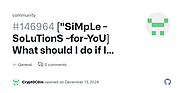 ["SiMpLe ~ SoLuTionS ~for~YoU] What should I do if I can't log into my Crypto.com account.? · community · Discussion ...