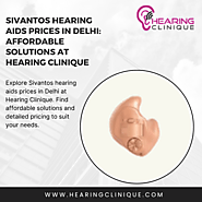 Sivantos Hearing Aids Prices in Delhi - Hearing Clinique