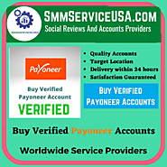 Buy Verified Payoneer Accounts - 100% Safe With Documents