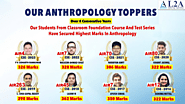 our anthropology toppers list