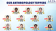 our anthropology rankers