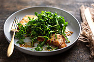 Soy-Ginger Chicken With Asian Greens or Arugula Recipe