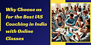 Why choose Vajirao & Reddy for the Best IAS Coaching in India with Online Classes?