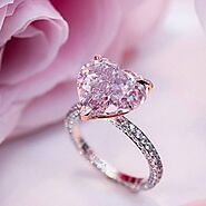 Website at https://www.thediamondfeed.com/heart-shape-engagement-rings/