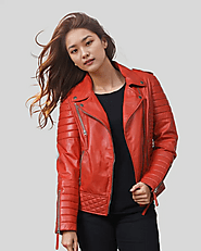 Women's Quilted Leather Jacket – Experience Comfort and Style at NYC Leather Jackets!