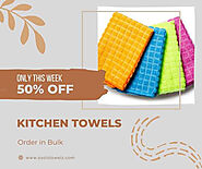 Wholesale Kitchen Towels in Bulk