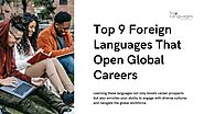 Top 9 Foreign Languages That Open Global Careers