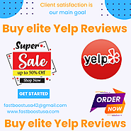 Buy elite Yelp Reviews | Enhance Your Business Reputation