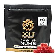 3Chi Comfortably Numb Gummies (200 mg Total Each Delta-8-THC & CBN) - WeBeHigh