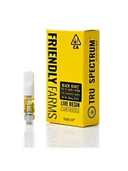 Black Runtz – Live Resin Cartridge - WeBeHigh