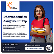 Pharmaceutics Made Simple with Professional Assignment Help!