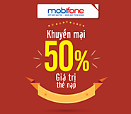 Khuyến mãi 50% nạp thẻ Mobifone ngày duy nhất 2/8/2016