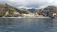Tour on Yacht along Madeira shore. Ponta Do Sol