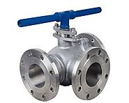 Ridhiman Alloys is a well-known supplier, stockist, manufacturer of Three Way Ball Valves in India