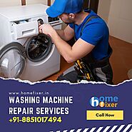 Home Fixer provides Delhi NCR residents washing machine repairs that come with a guarantee.