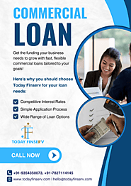 Customized Today Finserv Commercial Loans for Growing Enterprises – Today Finserv