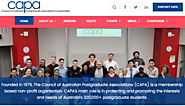 The Council of Australian Postgraduate Associations (CAPA)