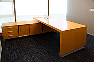 Wood Veneer Desks and Tables