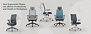 How Ergonomic Chairs Positive Impact on Health and Boost Productivity at the Workplace