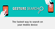 How Gesture Search enables faster search on mobile devices