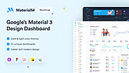 MaterialM Admin Dashboard - Material M3 Design